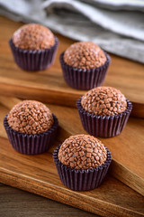 Typical Brazilian party snack - Brigadeiros