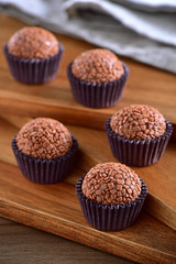 Typical Brazilian party snack - Brigadeiros