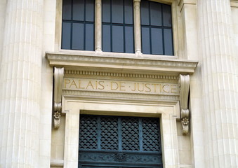 Fototapeta na wymiar Palais de Justice. Paris. France.