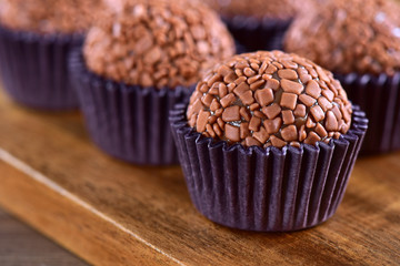 Typical Brazilian party snack - Brigadeiros