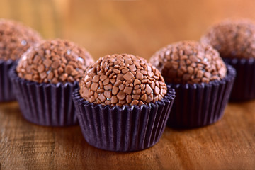 Typical Brazilian party snack - Brigadeiros