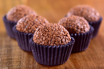 Typical Brazilian party snack - Brigadeiros