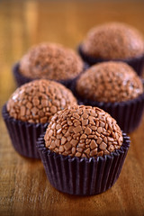 Typical Brazilian party snack - Brigadeiros