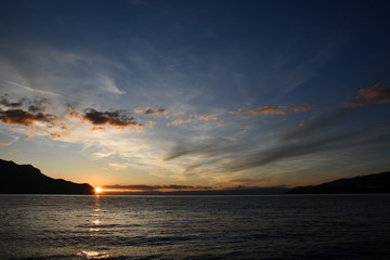 the cat in the sky is going to eat the sun soon