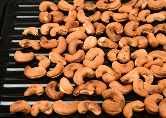 Cashews background