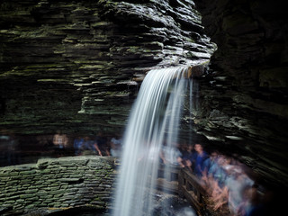 Cavern Cascade Watkins Glen State Park