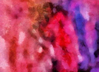 Abstract grunge background. Dirty style pattern. Simple painting art template with large textured brush strokes. Colorful pretty texture drawing by hand. Digital indigo wallpaper. Vintage backdrop.