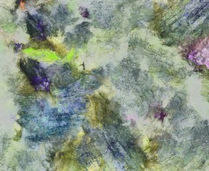 Art texture, creative oil background, striped and splashes, concrete simple original grunge backdrop, dry textured oil paint, template for cards, banners and prints designed.