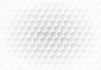 Honeycomb grey background. Vector illustration for card or poster
