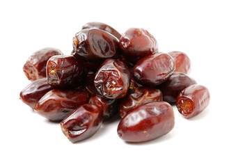 Dates on a white background