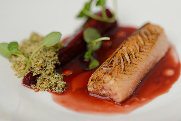 Salmon and Beetroot