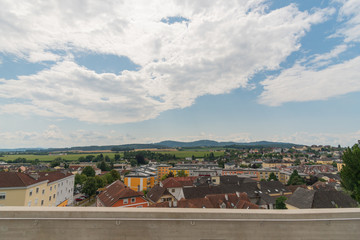 Fantastic view of Melk town