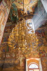 Trinity Lavra of St. Sergius, interior of Assumption Cathedral