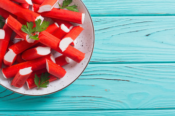 Crab sticks from fish protein © whitestorm