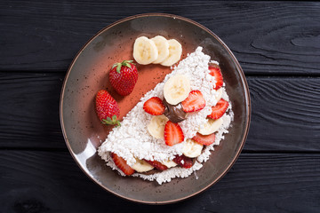 Brazilian breakfast tapioca
