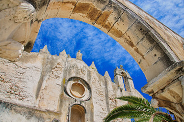 The Old Church of San Giovanni, Siracusa in Sicily - obrazy, fototapety, plakaty