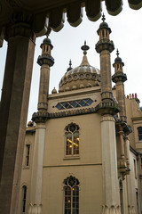 Fototapeta na wymiar Historic Royal pavillion in Brighton UK