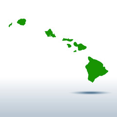 map of Hawaii