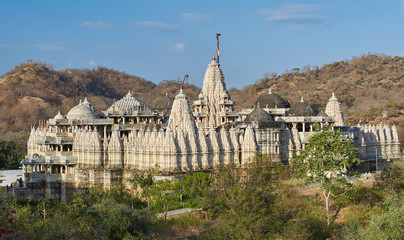 Ranakpur Jain temple or Chaturmukha, Dharana, Vihara, is a Jain temple at Ranakpur