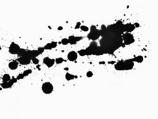 set of ink blots