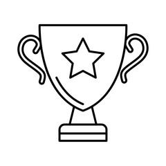 icon set for trophy ,  award and  winner