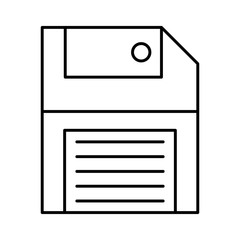 icon set for floppy  , disk  and data