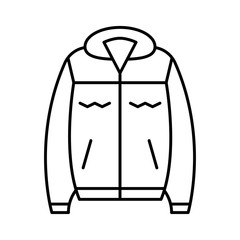 icon set for jacket  , dress  and winter