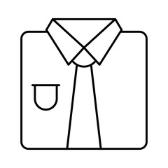 icon set for uniform  , school  and garment