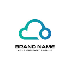 Cloud Technology Logo design vector