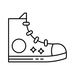 icon set for shoe  , boot  and footwear