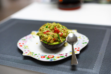 Delicious home made guacamole