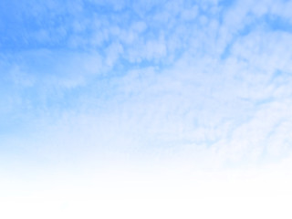 Color sky with clouds as background