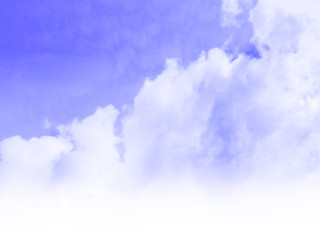 Color sky with clouds as background