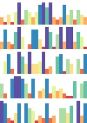 Colorful Number E constant Data Visualisation Art Computational Generative illustration