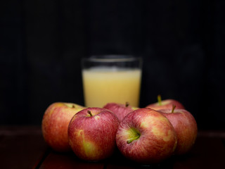 Organic apple juice
