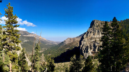 View from Cathedral Rock, Mount Charleston, Nevada