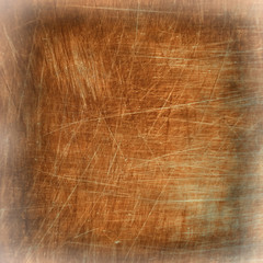 golden background scratch blank texture / abstract metallic background old vintage wall
