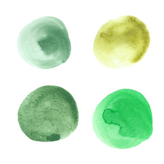 hand drawing palette watercolor abstract background