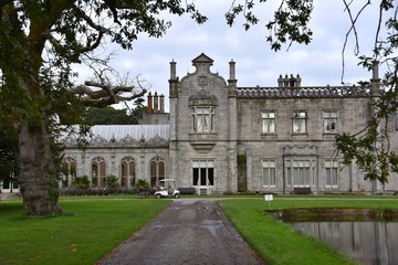 the old castle in ireland - architecture