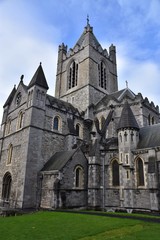 Fototapeta na wymiar saint christian cathedral in dublin