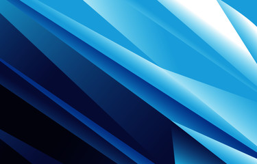 Obraz premium Abstract blue vector background and straight line Illustration.