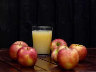 Organic apple juice