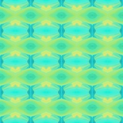 colorful seamless pattern with light green, khaki and turquoise colors