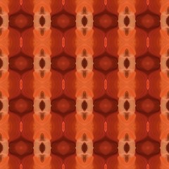 Fototapeta premium colorful seamless pattern with firebrick, coffee and saddle brown colors