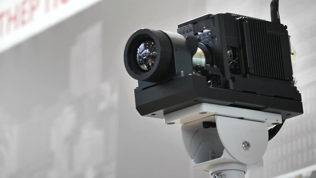 Infrared surveillance camera. Hidden security camera