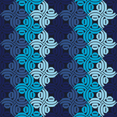 Bright monochrome pattern with vertical rhombuses.