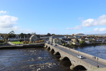 Fototapeta na wymiar Galway /Ireland cityline
