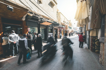 Shopping in the Streets of Rabat - Morocco