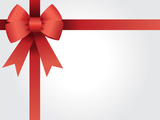 Fond pour carte cadeau, anniversaire, fête de Noël, soldes ou carte de fidélité avec nœud et ruban