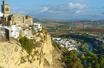 Arcos de la Frontera, white town of Cadiz. Andalusia,Spain.